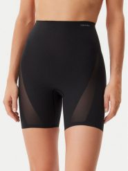 Calvin Klein Underwear Bielizna modelująca dolna Stay Put Mesh LV00QF8168 Czarny. Czarna bielizna modelująca Calvin Klein Underwear, bez wzorów, z meshu. Za 179.99 zł.