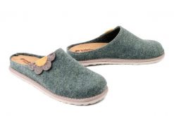 INBLU CS-43 068 zielony, kapcie damskie. Zielone kapcie Inblu, bez wzorów. Za 98.99 zł.