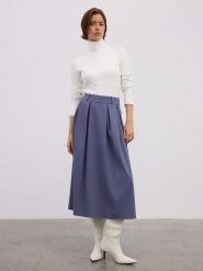 BGN Spódnica w kolorze niebieskim rozmiar: 36. Niebieskie spódnice BGN, na co dzień, bez wzorów, maxi, proste. Za 135.49 zł.