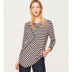 Bluzka z asymetrycznym dołem - Granatowy. Bluzki marki Reserved. Za 29.99 zł.