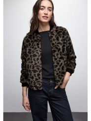 Street One Kurtka pluszowa w kolorze brązowym rozmiar: 42. Brązowe kurtki Street One, bez wzorów, street, bez kaptura. Za 319.13 zł.