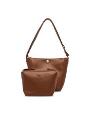 Weekend Max Mara Torebka Kadonna 2625516075 Brązowy. Brązowe listonoszki Weekend Max Mara, bez wzorów, ze skóry, bez dodatków. Za 1,739.00 zł.