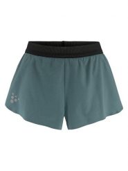 Craft Szorty "Pro Hypervent Split" w kolorze turkusowym do biegania rozmiar: XL. Niebieskie szorty sportowe Craft, bez wzorów, z materiału, do biegania. Za 98.95 zł.