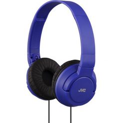 Słuchawki JVC HA-S180 blue. Niebieskie słuchawki nauszne Jvc. Za 68.51 zł.
