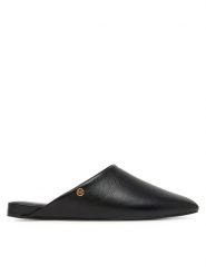 MICHAEL Michael Kors Klapki Cady 40T6CDFP1L Czarny. Czarne klapki MICHAEL Michael Kors, bez wzorów, ze skóry, bez obcasa, bez zapięcia. Za 699.99 zł.