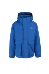 Kurtka wodoodporna 2058 Lost - błękitna. Niebieskie kurtki 2117 OF SWEDEN, s, bez wzorów, z materiału. Za 259.99 zł.