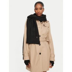 Szalik Tommy Hilfiger. Czarne szaliki i kominy Tommy Hilfiger, bez wzorów. Za 459.99 zł.