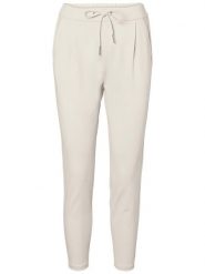 Vero Moda Spodnie "Eva" w kolorze kremowym rozmiar: XXL/L30. Brązowe spodnie materiałowe Vero Moda, bez wzorów, z materiału, klasyczne, z podwyższonym stanem. Za 79.40 zł.