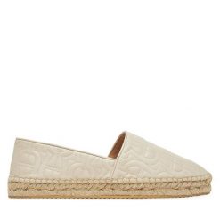 Espadryle Aigner. Białe espadryle Aigner, bez wzorów, bez obcasa. Za 1,129.00 zł.