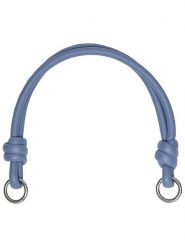 LIEBESKIND BERLIN Skórzany uchwyt w kolorze jasnofioletowym do torebki - dł. 22 cm rozmiar: onesize. Różowe torebki klasyczne Liebeskind Berlin, bez wzorów, z materiału, bez dodatków. Za 121.95 zł.