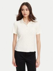 Guess Sweter V5YP01 KCX12 Écru Regular Fit. Swetry Guess, xxs, z aplikacjami, z syntetyku, bez ramiączek. Za 189.99 zł.