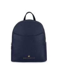Beverly Hills Polo Club Plecak BHPC-C-007-07 Granatowy. Niebieskie plecaki Beverly Hills Polo Club, bez wzorów, z tworzywa sztucznego, bez dodatków. Za 219.99 zł.