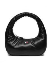 Tommy Jeans Torebka Tjw Pillow Shoulder Bag AW0AW16977 Czarny. Czarne torebki klasyczne Tommy Jeans, bez wzorów, z jeansu, bez dodatków. Za 219.99 zł.