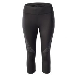 Damskie legginsy 3/4 IQ Intelligence Quality Nukia. Czarne legginsy IQ, bez wzorów, sportowe. Za 124.71 zł.