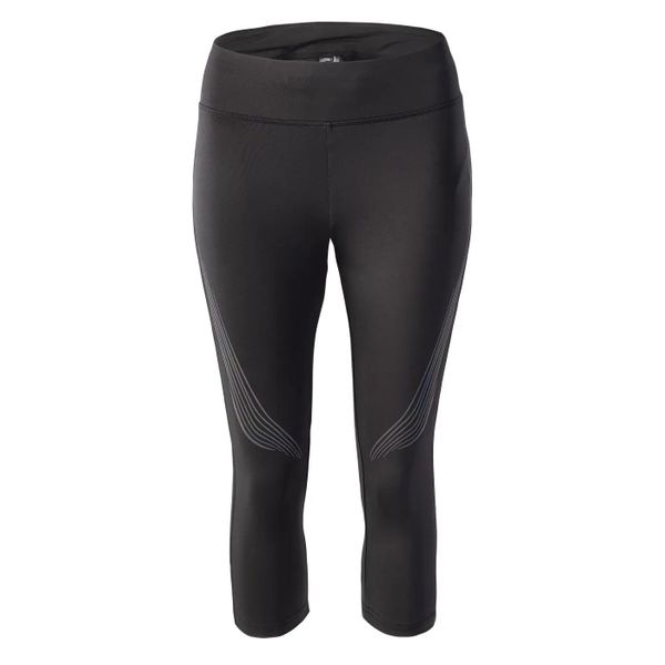 Damskie legginsy 3/4 IQ Intelligence Quality Nukia. Czarne legginsy IQ, bez wzorów, z elastanu. Za 129.30 zł.