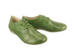 JOSEF SEIBEL 87201 971 244 Fiona 01 india, półbuty damskie. Zielone półbuty wsuwane Josef Seibel, bez wzorów, ze skóry, bez obcasa. Za 179.95 zł.