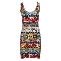 Desigual Sukienka Damska Luana M Wielo Barwny. Sukienki marki Desigual. W wyprzedaży za 221.00 zł.