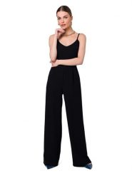 Stylove Kombinezon w kolorze czarnym rozmiar: XL. Czarne kombinezony Stylove, xl, bez wzorów, bez kołnierzyka, bez ramiączek. Za 206.91 zł.