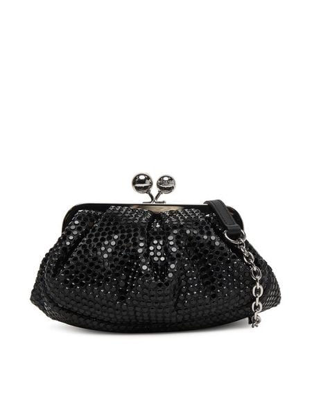 Weekend Max Mara Torebka 2615511104650 Szary. Szare kopertówki Weekend Max Mara, bez wzorów, z materiału, wizytowe, bez dodatków. Za 979.99 zł.