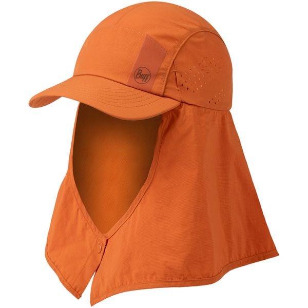 Czapka z daszkiem BUFF DESERT CAP SOLID. Brązowe czapki z daszkiem Buff, bez wzorów, sportowe. Za 219.90 zł.