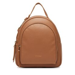 Plecak Coccinelle. Brązowe plecaki Coccinelle, bez wzorów, bez dodatków. Za 1,189.00 zł.