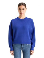 Scotch & Soda Sweter w kolorze niebieskim rozmiar: L. Niebieskie swetry Scotch & Soda, l, bez wzorów, bez ramiączek. Za 242.13 zł.