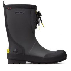 Kalosze Viking. Szare kalosze Viking, bez wzorów, bez zapięcia. Za 169.99 zł.