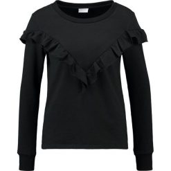 Vila VIMISTA FLOUNCE Bluza black. Czarne bluzy bez kaptura Vila, z bawełny. W wyprzedaży za 135.20 zł.
