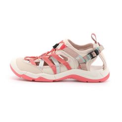 Sandały damskie turystyczne z zakrytym noskiem Alpine Pro Sagra. Brązowe sandały Alpine Pro, bez wzorów, sportowe, bez obcasa, bez zapięcia. W wyprzedaży za 179.00 zł.