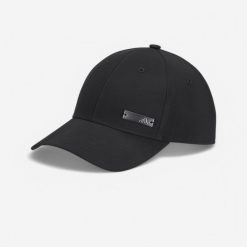 Czapka z daszkiem ADIDAS. Zielone czapki z daszkiem adidas, bez wzorów, z materiału, eleganckie. Za 79.99 zł.