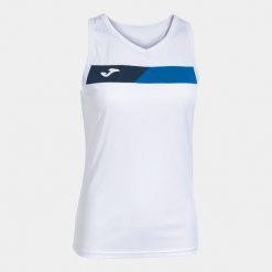Damski tank top Joma. Białe topy Joma, s, bez wzorów, bez kołnierzyka, bez ramiączek. Za 147.50 zł.