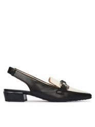 Hispanitas Czółenka BHV264690 C002 Czarny. Czarne czółenka Hispanitas, bez wzorów, ze skóry, bez obcasa, bez zapięcia. Za 669.99 zł.