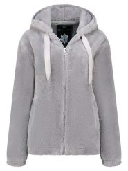 Geographical Norway Kurtka polarowa "Urose" w kolorze szarym rozmiar: L. Szare kurtki Geographical Norway, l, bez wzorów, z polaru, bez kaptura. Za 131.12 zł.