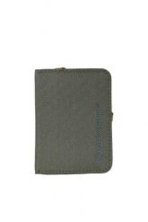 Portfel turystyczny RFID Card Wallet Recycled. Zielone portfele Lifeventure, bez wzorów, z materiału. Za 55.99 zł.