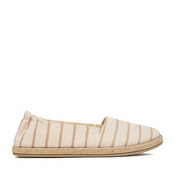 Espadryle JENNY. Brązowe espadryle Jenny, bez wzorów, bez obcasa. Za 59.99 zł.