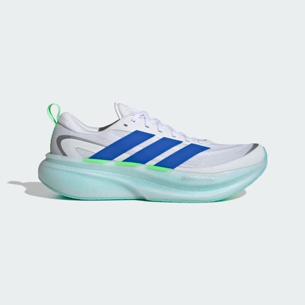BUTY DO BIEGANIA SUPERNOVA GLIDE. Niebieskie buty do biegania adidas, bez wzorów, z gumy, bez zapięcia, do biegania. Za 569.00 zł.