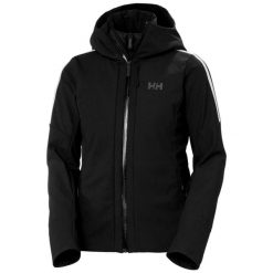 Damska kurtka narciarska z kapturem Helly Hansen Avanti Softshell. Czarne kurtki narciarskie Helly Hansen, na zimę, bez wzorów, z softshellu, z kapturem, narciarskie. Za 1,813.00 zł.