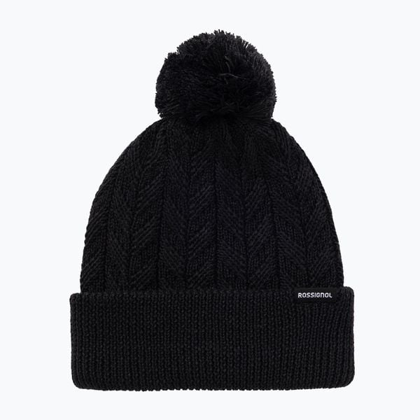 Czapka zimowa damska Rossignol Sofia. Czarne czapki zimowe Rossignol, bez wzorów, z elastanu. Za 129.99 zł.