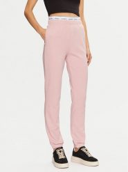 Guess Spodnie dresowe O5RB01 KCO31 Różowy Regular Fit. Czerwone spodnie dresowe Guess, z aplikacjami, z bawełny. Za 269.99 zł.