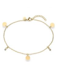 S.Oliver Bransoletka z elementami ozdobnymi na kostkę rozmiar: onesize. Bransoletki S.Oliver, z cyrkonią, ze stali. Za 86.99 zł.