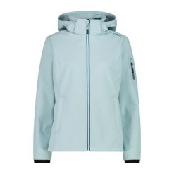 Kurtka damska turystyczna CMP 39A5006. Niebieskie kurtki przejściowe sportowe CMP, xl, bez wzorów, z softshellu, bez kaptura, trekkingowe. Za 340.00 zł.