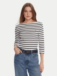 Tommy Hilfiger Bluzka WW0WW40589 Biały Regular Fit. Białe bluzki Tommy Hilfiger, s, bez wzorów, z bawełny, bez kołnierzyka, bez ramiączek. Za 259.99 zł.