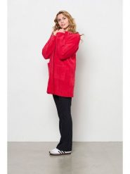 &Co Woman Kardigan "Biban" w kolorze czerwonym rozmiar: XS. Czerwone swetry &Co Woman, xs, bez wzorów, bez ramiączek. Za 132.05 zł.