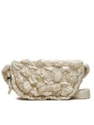 Desigual Torebka Flossy 24WAXA17 Écru. Torebki klasyczne Desigual, bez wzorów, z materiału, bez dodatków. Za 149.99 zł.