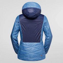 Damska kurtka z kapturem La Sportiva Guide Primaloft. Niebieskie kurtki La Sportiva, s, bez wzorów, z materiału, z kapturem. Za 1,109.50 zł.