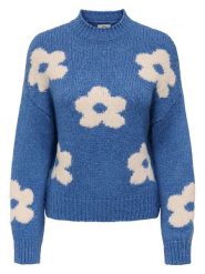 JDY Sweter w kolorze niebieskim rozmiar: L. Niebieskie swetry JDY, l, bez wzorów, bez ramiączek. Za 156.98 zł.