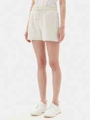 EA7 Emporio Armani Szorty sportowe 7W000079 AF13135 U1112 Beżowy Regular Fit. Brązowe szorty sportowe EA7 Emporio Armani, bez wzorów, z bawełny. Za 249.99 zł.