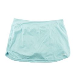 Second life - Spódnice mini Dri-Fit dla kobiet - Stan bardzo dobry. Niebieskie spódnice Nike, bez wzorów, sportowe, mini, sportowe. Za 84.56 zł.