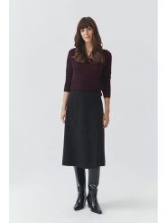 TATUUM Spódnica "Skino" w kolorze czarnym rozmiar: 40. Czarne spódnice Tatuum, na co dzień, bez wzorów, z tkaniny, midi, proste. Za 183.15 zł.