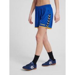 Szorty damskie Hummel hmlautentyczne Poly. Niebieskie szorty Hummel, bez wzorów, sportowe. Za 113.00 zł.